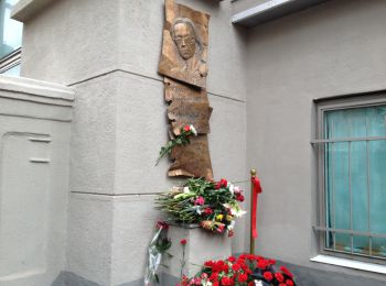 в москве в день гибели анны политковской открыли мемориальную доску