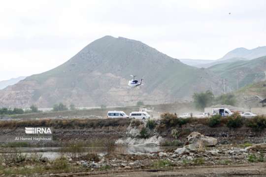 Вертолёт, на борту которого находился президент Ирана, совершил жёсткую посадку в Азербайджане