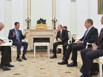 путин пообещал асаду внести вклад в политический процесс в сирии