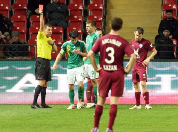 инцидент на матче «терек»-«рубин» разберут в российском футбольном союзе