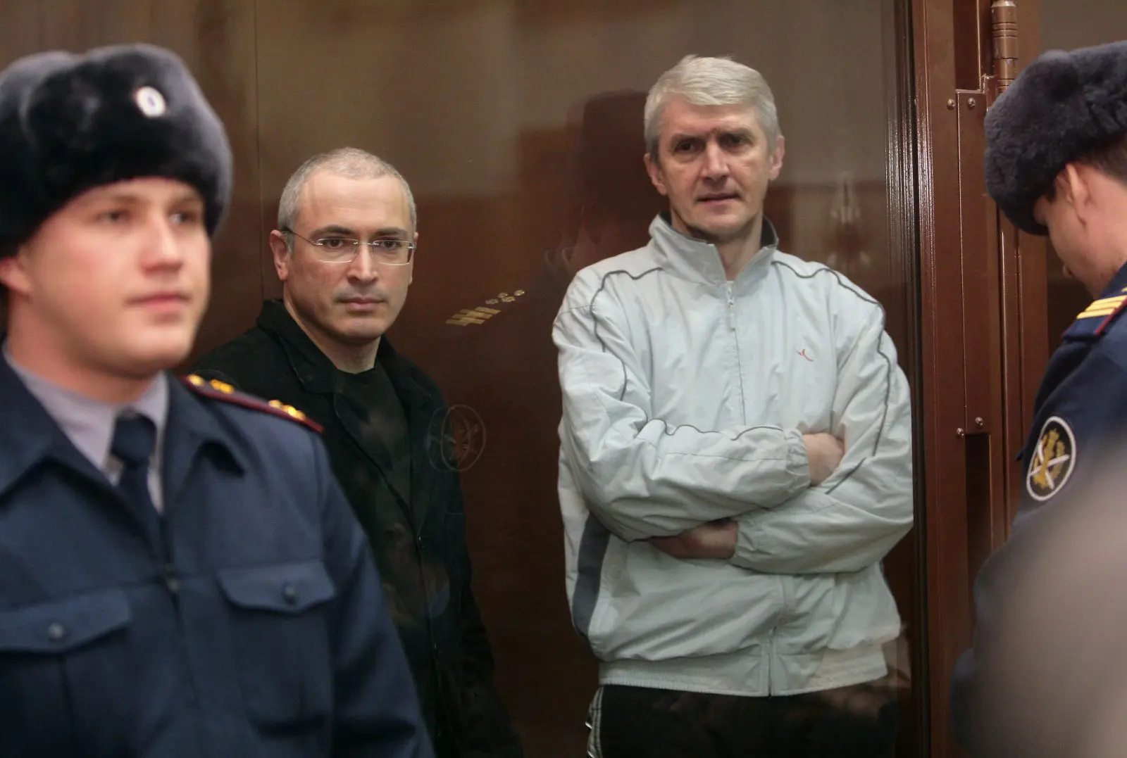 Михаил Ходорковский и Платон Лебедев