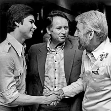 Артем БОРОВИК с коллегами – Генрихом БОРОВИКОМ и Ярославом ГОЛОВАНОВЫМ