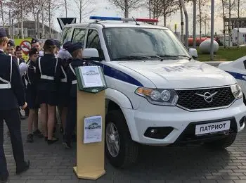 уаз показал обновленный patriot для сотрудников дпс - Сайт Газеты «Совершенно Секретно»
