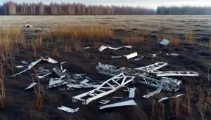 Массовая атака БПЛА на Ленобласть: горит порт, задержаны десятки авиарейсов