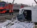 Число пострадавших при столкновении поезда и автобуса в Ленинградской области увеличилось до 30