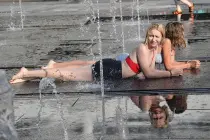 Жара установилась в Москве