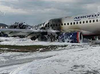 суперджет ssj-100 «аэрофлота» сгорел в «шереметьево» (видео) - Сайт Газеты «Совершенно Секретно»