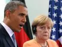 Обама отчитал Меркель за попытки отменить антироссийские санкции
