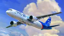 Пассажирский самолет МС-21 выполнил первый полет с российским двигателем