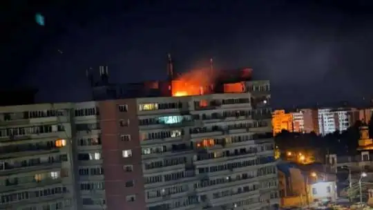 Попавший в жилой дом в Румынии беспилотник оказался российским