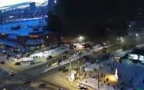 Центр города заволокло дымом: в Челябинске загорелся вещевой рынок «Европа-Азия» (ВИДЕО)