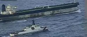 Кадры захвата российского танкера «Маринера» опубликовала береговая охрана США (видео)