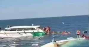 Россиянка погибла в Таиланде в столкновении туристического катера с траулером 