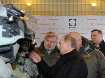 путину продемонстрировали человекоподобного боевого робота в действии - Сайт Газеты «Совершенно Секретно»