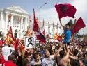 Протесты в Македонии вызваны попытками Запада противостоять России