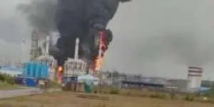 Пожары на Курской АЭС и в порту Усть-Луги. Собрали последствия ночной атаки дронов