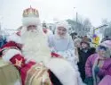 Российский Дед Мороз отмечает День рождения