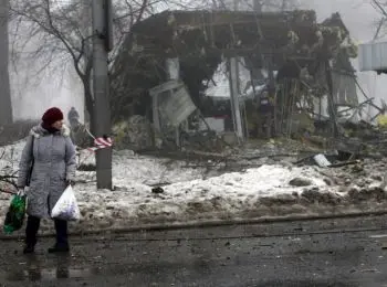 в донецке 9 человек погибли в результате попадания снаряда в трамвайную остановку - Сайт Газеты «Совершенно Секретно»