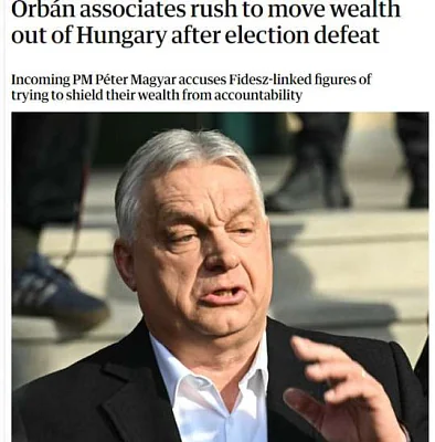 соратники орбана спешат вывести свои активы из венгрии после поражения на выборах - Сайт Газеты «Совершенно Секретно»