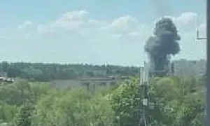 На место следуют экстренные службы: в Брянской области рухнул вертолёт (ВИДЕО)