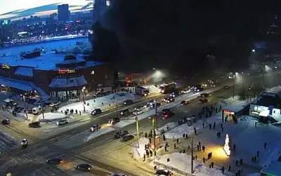 центр города заволокло дымом: в челябинске загорелся вещевой рынок «европа-азия» (видео) - Сайт Газеты «Совершенно Секретно»