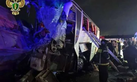 5 человек погибли, 38 пострадали в ДТП с автобусом и грузовиком в Ставропольском крае
