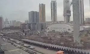 В Красногорске обрушилась часть конструкции горнолыжного комплекса &quot;Снежком&quot;. Трое пострадавших