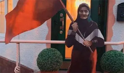 полиция задержала москвичей, повредивших инсталляцию с украинской бабушкой (видео вандализма) - Сайт Газеты «Совершенно Секретно»