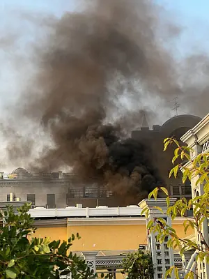 в центре москве произошли два крупных пожара, один человек погиб  - Сайт Газеты «Совершенно Секретно»