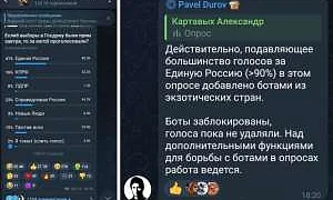 В голосовании Z-блогера накрутили 90% голосов за партию «Единая Россия»