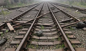 Два сотрудника Росгвардии погибли при взрыве на железной дороге в Орловской области