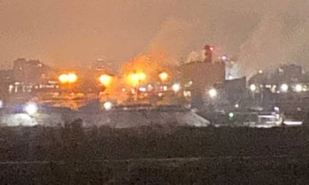 В Воронеже обломки сбитой воздушной цели повредили стекло и конструкции нескольких многоэтажек