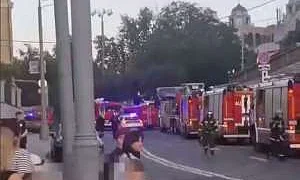 Три человека погибли в результате взрыва на Кудринской площади в Москве