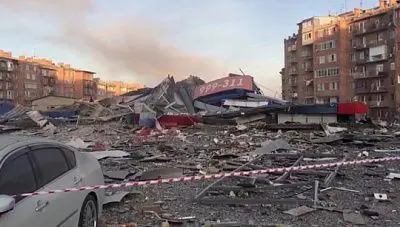 взрыв газа уничтожил здание продуктового магазина во владикавказе - Сайт Газеты «Совершенно Секретно»