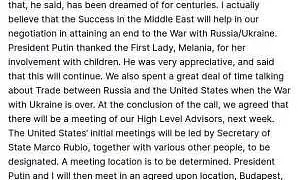 Трамп анонсировал встречу с Путиным и пообещал поговорить с Зеленским