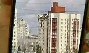 В Белгороде в результате обстрела частью ракеты оказался разрушен дом (ВИДЕО)
