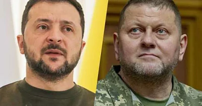 «украинская правда»: залужный сообщил зеленскому о решении идти в президенты - Сайт Газеты «Совершенно Секретно»