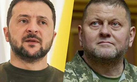 «Украинская правда»: Залужный сообщил Зеленскому о решении идти в президенты