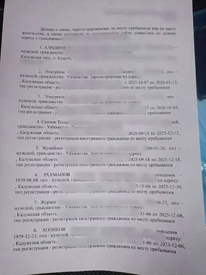 житель калуги купил квартиру в новостройке, где уже были прописаны 14 граждан узбекистана - Сайт Газеты «Совершенно Секретно»