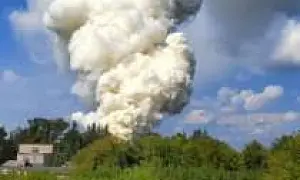 Эвакуированы 7 человек: в Подмосковье произошел взрыв на кислородно-аккумуляторном складе (ВИДЕО)