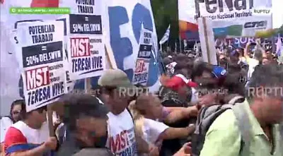 в аргентине полиция разогнала участников митинга - Сайт Газеты «Совершенно Секретно»