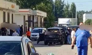 Автомобиль с военным и его супругой взорвался в Петербурге