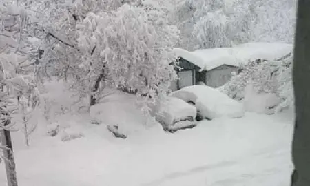 Режим ЧС ввели в Адыгее из-за сильного снегопада и перебоев с электроснабжением