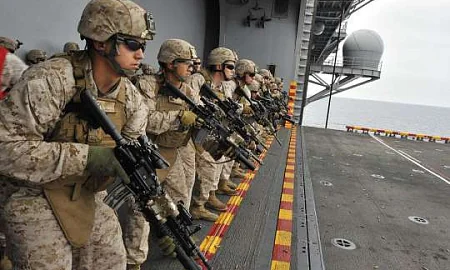 WSJ: США перебросят 2,5 тыс. морских пехотинцев на Ближний Восток