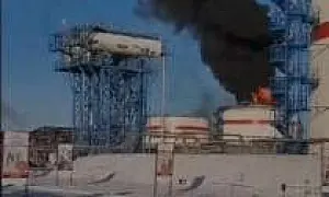 В Коми один человек погиб и двое пострадали при возгорании нефтяного резервуара