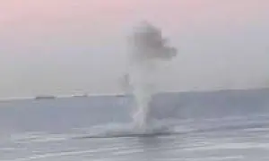 В Новороссийске ВСУ атаковали военно-морскую базу двумя безэкипажными катерами (ВИДЕО)