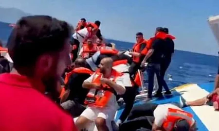 У побережья Северного Кипра затонуло судно, на борту которого находилось 267 человек