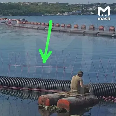 крымский мост оградили противодиверсионными боновыми заграждениями, чтобы защитить его от атак всу - Сайт Газеты «Совершенно Секретно»