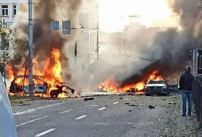 прилёты в центре киева: ракеты упали возле офиса зеленского и здания сбу (видео) - Сайт Газеты «Совершенно Секретно»