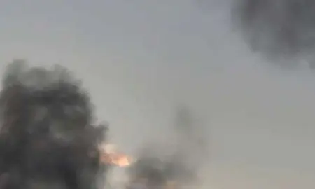 Атака дронов на Туапсе: пожар на НПЗ и в порту, двое пострадавших